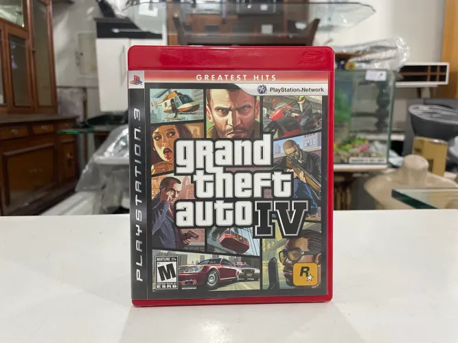 Jogo Grand Theft Auto IV GTA 4 PlayStation 3