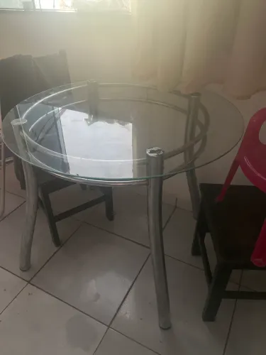 Mesa de vidro 