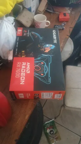 Placa de vídeo RX 7600 8 GB gigabyte