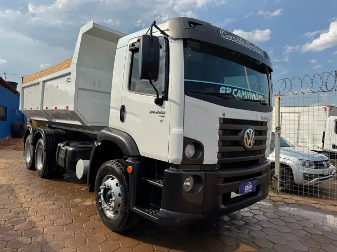CAMINHÃO VW 24-280 CONSTELLATION TRUCK NA CAÇAMBA EXTRA!!!