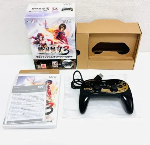 Controle Wii Classic Pro Modelo Samurai Warriors 3