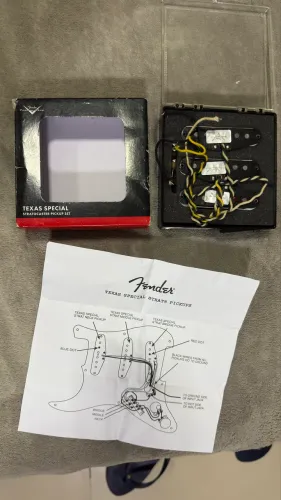 Captador Fender Custom Shop Texas Special USA - Branco 