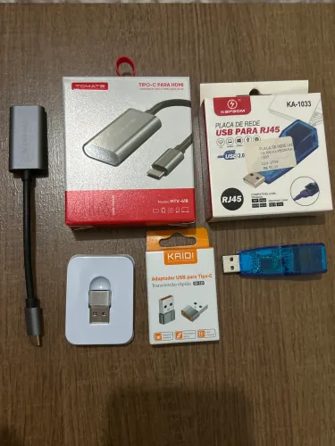 Kit tipo-c para HDMI + USB para tipo-c + USB para RJ45