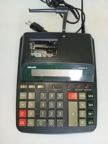 calculadora olivetti summa 13 plus
