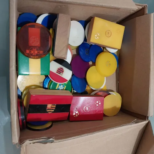 Jogo de futebol de Botão antigo