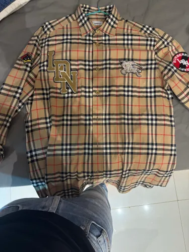 Camisa Burberry London England Original - Tam. L- Nova Check