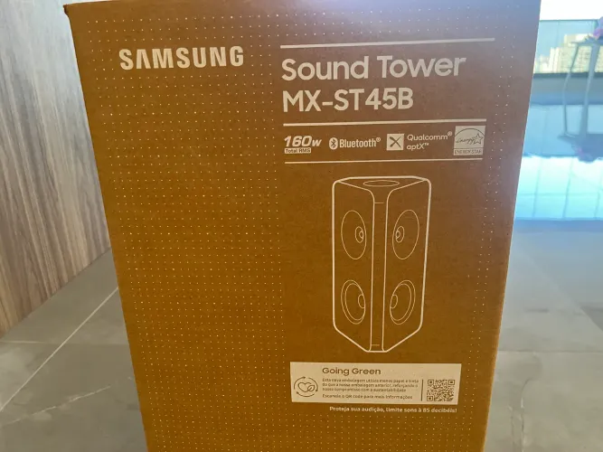 Caixa de Som : Sansung Sound Tower MX-ST45B 