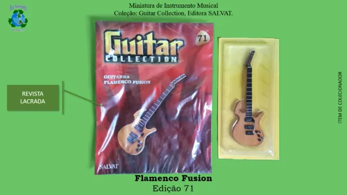 GUITAR COLLECTION, editora SALVAT, edições 71, 75 e 78, com Revistas lacradas.