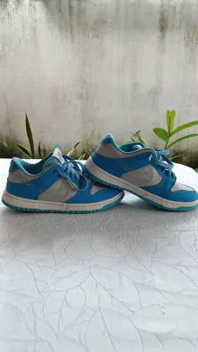 Sapato Nike Dunk azul pouco usado