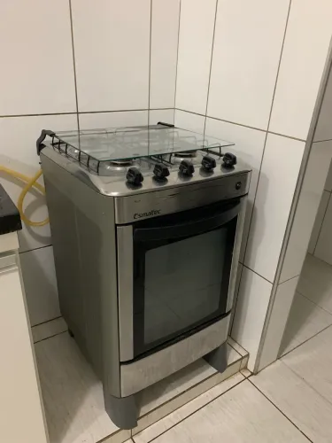 Fogão 4 Bocas Inox Esmaltec - 220V (Usado)