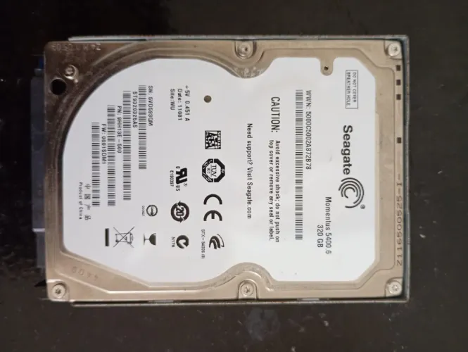HD notebook Seagate