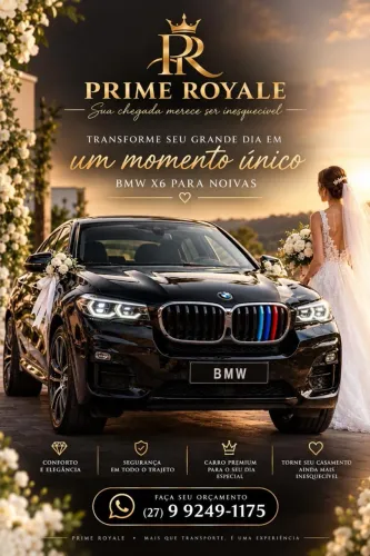 Transporte de Luxo para Noivas