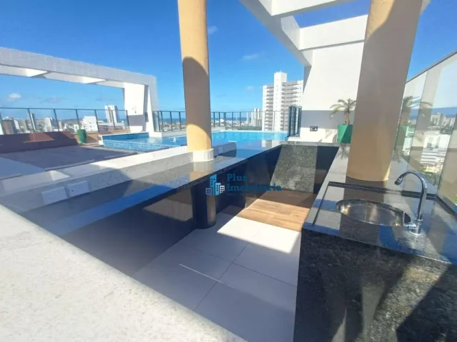 Apartamento com 1 dormitório para alugar, 38 m² por R$ 3.500,00/mês - Boa Vista - Recife/P