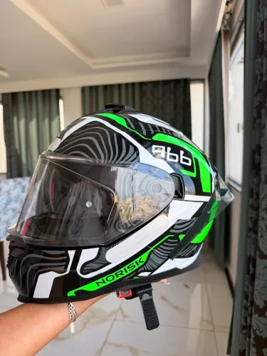 Capacete Norisk Strada 2 Fusion Verde - Tam. 60