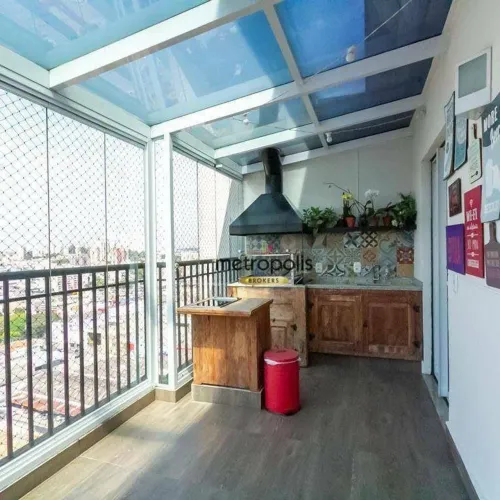 Cobertura com 3 dormitórios à venda, 137 m² por R$ 1.170.000,00 - Nova Petrópolis - São Be