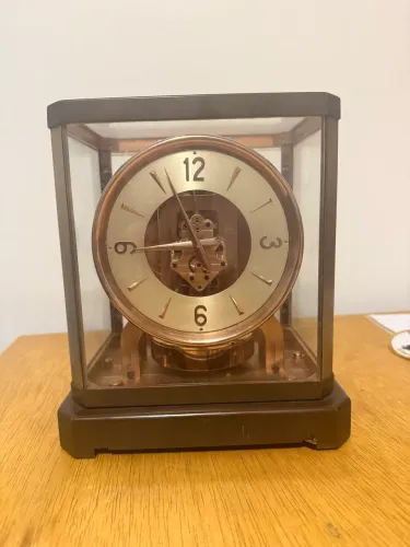 Relógio de mesa Atmos Jaeger LeCoultre - Movimento Perpétuo *necessita revisão