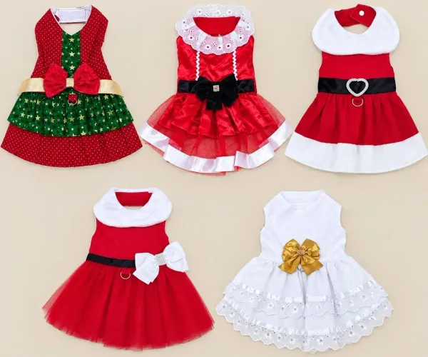 Roupinha de pet - natal e ano novo