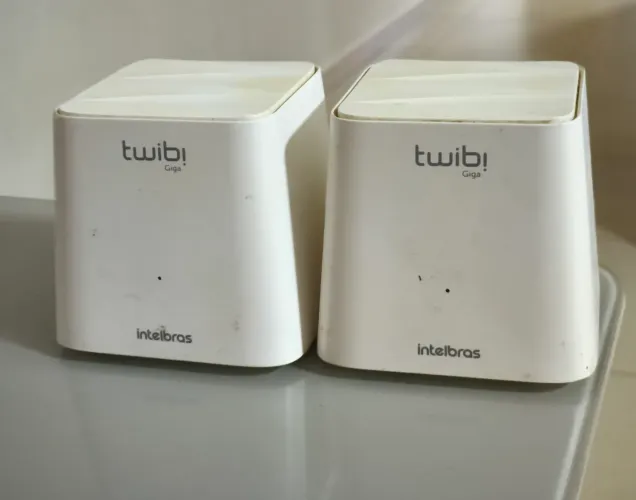 Roteadores Intelbras Mesh Twibi Giga 2 unidade (dois)