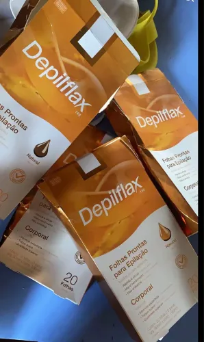 60 folhas de depilação Depiflax
