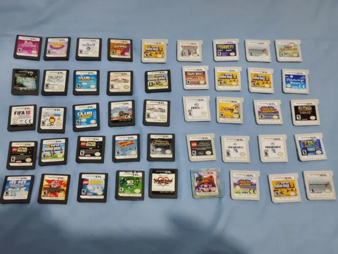 Jogos para Nintendo ds e 3ds sem caixa