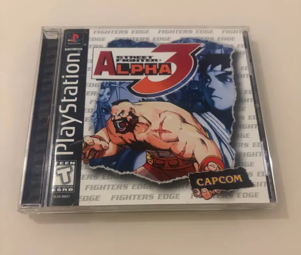 Street Fighter Alpha 3 Ps1 Original Completo