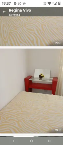 Aluguel de quarto mobiliado.