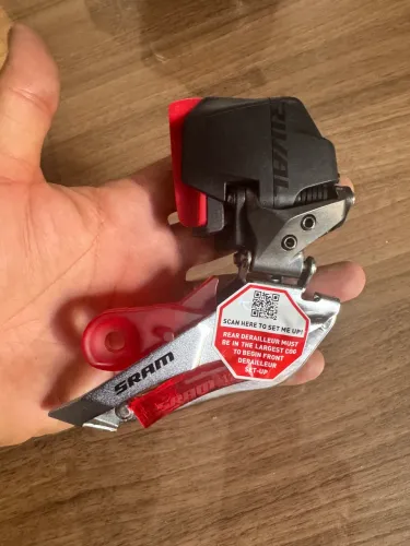 Câmbio Dianteiro Sram rival axs 12v semi novo