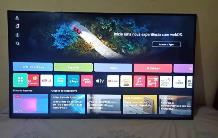 Tv 32 smart LG 4k Wi-Fi,Bluetooth,espelhamento Smartphones tudo funcionando
