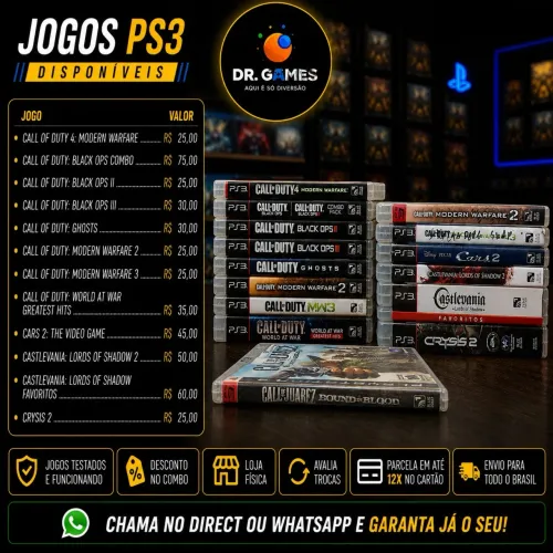 Jogos PS3 - C