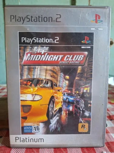 Jogo Midnight Club: Street Racing para PlayStation 2 região europeia/PAL