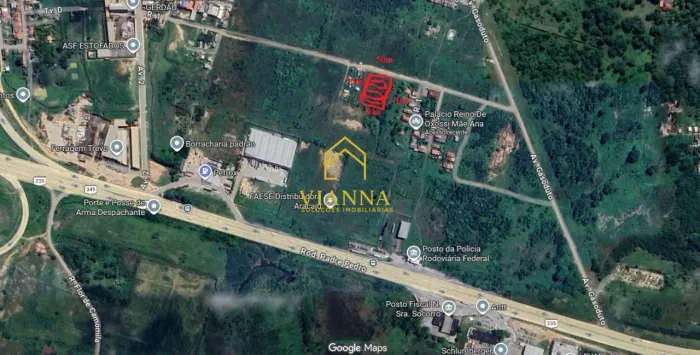 Terreno à venda com 3.500m² na saida de Aracaju próximo a PRF 400m da pista