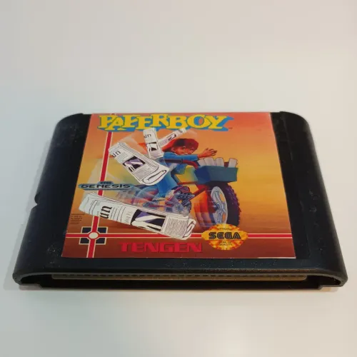 Paperboy Mega Drive Paralelo antigo de locadora