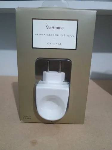 Aromatizador elétrico Via Aroma Original Branco