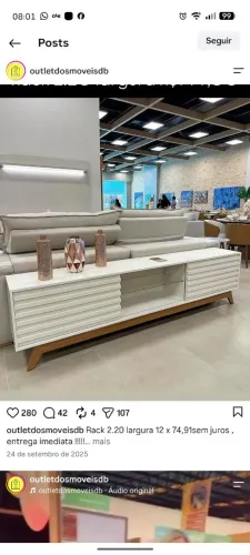 Rack semi novo