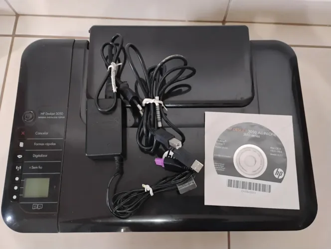 Impressora Multifuncional Hp deskjet 3050 sem tinta