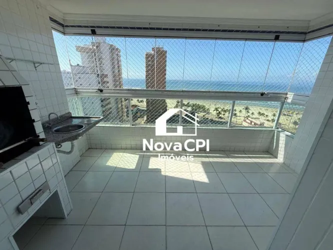 Excelente Apartamento para Locação com Vista para o Mar na Ocian Praia Grande