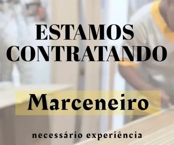VAGA MARCENEIRO