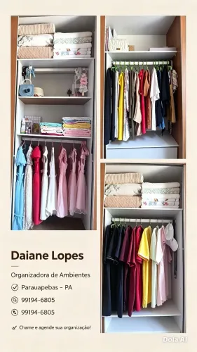 Organizadora de roupa