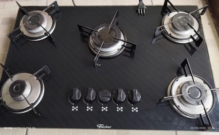 Cooktop usado a gáz