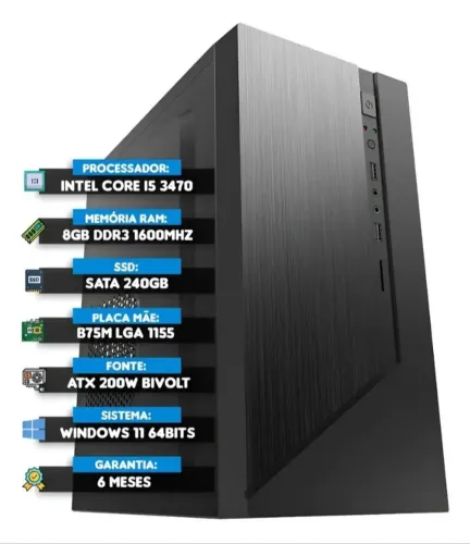 CPU I5 COMPLETA