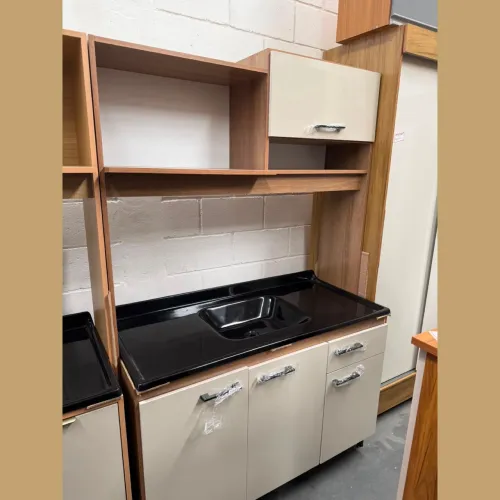 Cozinha compacta + tampo - entrego Curitiba e região
