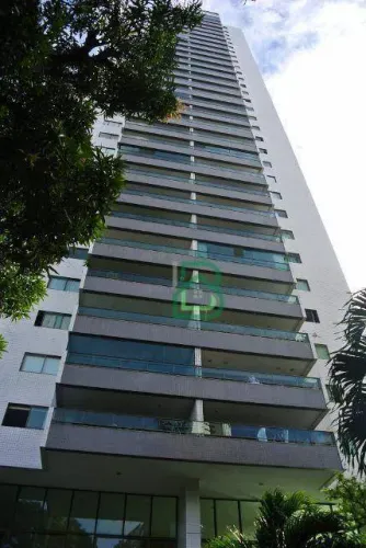 Apartamento com 4 dormitórios para alugar, 234 m² por R$ 12.404,17/mês - Casa Forte - Reci