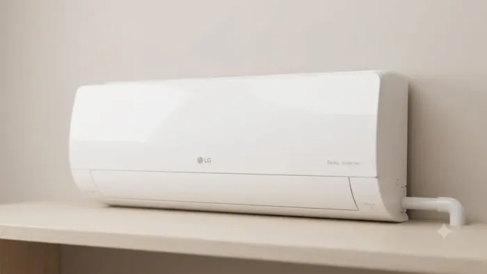 Ar Condicionado LG Dual inverter 9000btus quente e frio +IA é Wi-Fi