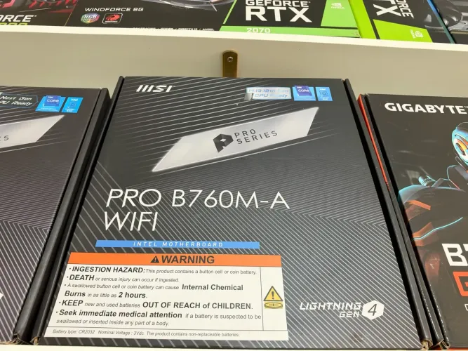 MSI B760M-A Wi-Fi DDR5 12/13/14 Geração