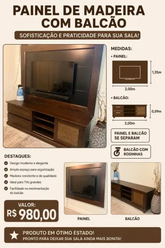 Painel rack