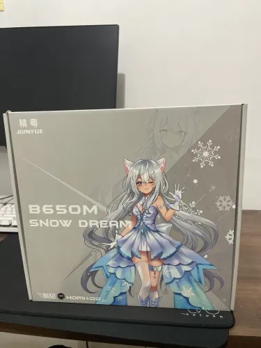 Placa-mãe Para Jogos Jingyue B650e Snow Dream Amd Xdbhxy