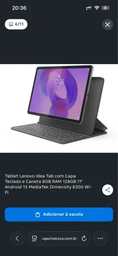 Tablet Ideal Tab Lenovo