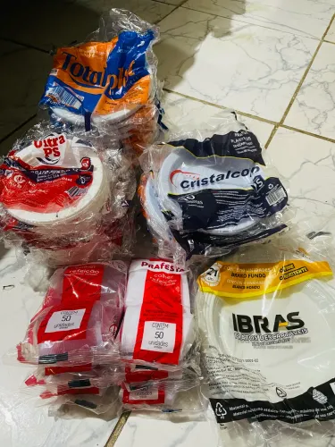 Pós festa - Descartáveis