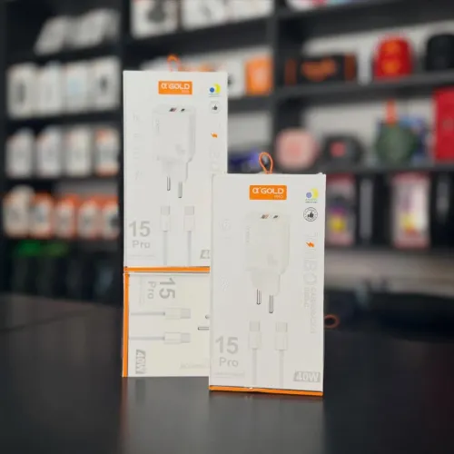Carregador de celular iPhone e Android