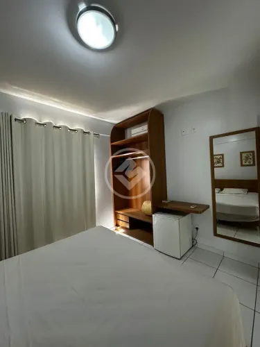 Golden Dolphin Grand Hotel Caldas Novas/GO. Apartamento de 54 m², 2 quartos (1 suíte), 2